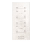 Het Elegant Borgepenseld Witte Marmer Salon Prijsl Reclamekaart (Achterkant)