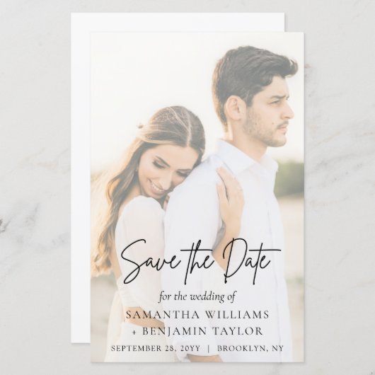 Het Elegant Moderne Band van het Manuscript van de (Voorkant / Achterkant)