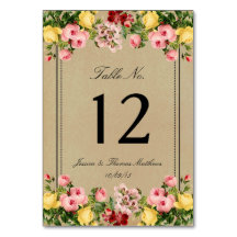 Het Elegant Vintage Floral Wedding Collectie