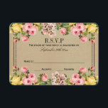 Het Elegant Vintage Floral Wedding Collectie RSVP Kaartje<br><div class="desc">Het elegante  collectie van de bloemetjesbruiloft is een verbluffend design met mooie  bloemen. Deze RSVP-kaarten kunnen worden gepersonaliseerd voor je speciale gelegenheid en maken de perfecte antwoordkaart voor elke bruiloft,  vrijgezellenfeest,  verlofpartij,  verjaardagsfeestje en nog veel meer.</div>