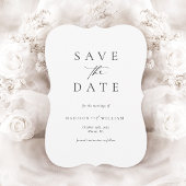 Het Elegant Weddenschap van het Manuscript sparen  Kaart