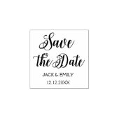 Het Elegant Weddenschap van het Manuscript sparen  Rubberstempel (Afrduk)