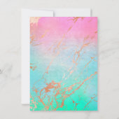 HET ELEGANT WITTE PASTEL MARBLE BEWART DE DATUM (Achterkant)