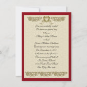 Het elegante douaneontwerp van de Uitnodiging van (Voorkant)