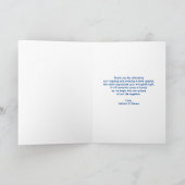 Het elegante Duo WeddingThank van de Vlinder van Kaart (Binnen)