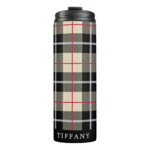 Het elegante Gepersonaliseerde Patroon van de Thermosbeker
