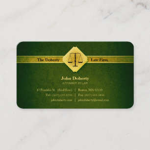 Het Elegante Groene Visitekaartje van de ADVOCAAT
