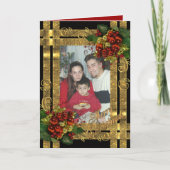 Het elegante hoogtepunt van Kerstmis - Feestdagen Kaart (Voorkant)