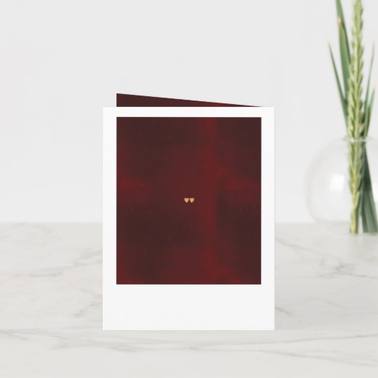 Het elegante huwelijk van de het koper gouden foto (Achterkant)