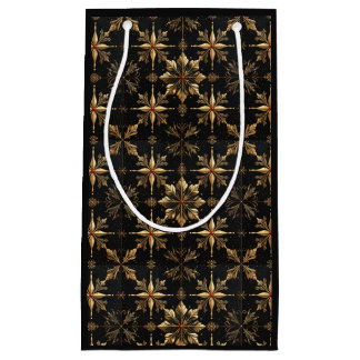 Het Elegante Kerstmis - Zwart Klein Cadeauzakje