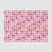 Het elegante kleurrijke monogram van het tissuepapier (Voorkant)