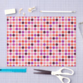 Het elegante kleurrijke monogram van het tissuepapier (Craft)