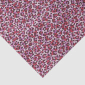 Het elegante kleurrijke rode paarse patroon van de tissuepapier (Detail)