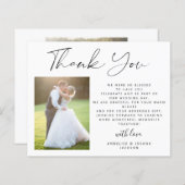 Het elegante manuscript van de begroting 2 foto's (Voorkant / Achterkant)