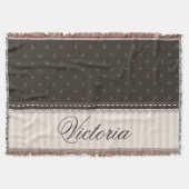 Het elegante Ontwerp van de Douane van de Stippen Deken (Voorkant)