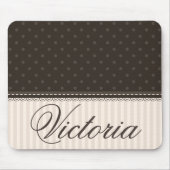 Het elegante Ontwerp van de Douane van de Stippen Muismat (Voorkant)