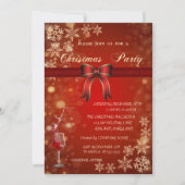 Het elegante Rode Glas, buigt de Collectieve Kaart (Voorkant)