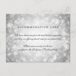 Het elegante Sprookjesland van de Winter van de Briefkaart