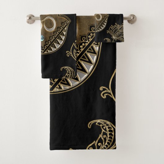 Het elegante teken Ohm. Bad Handdoek (Insitu)
