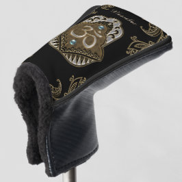 Het elegante teken Ohm. Golfheadcover