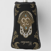 Het elegante teken Ohm. Golfheadcover (Draai 90)