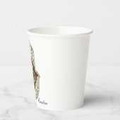 Het elegante teken Ohm. Papieren Bekers (Links)