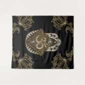 Het elegante teken Ohm. Wandkleed (Voorkant (horizontaal))