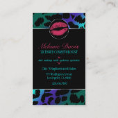 Het elegante Visitekaartje van de Kosmetiek (Achterkant)