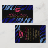 Het elegante Visitekaartje van de Kosmetiek (Voorkant / Achterkant)