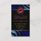 Het elegante Visitekaartje van de Kosmetiek (Achterkant)