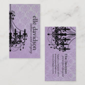 Het elegante Visitekaartje van de Ontwerper van de (Voorkant / Achterkant)