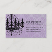 Het elegante Visitekaartje van de Ontwerper van de (Achterkant)