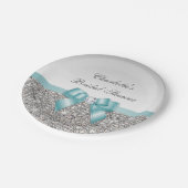 Het elegante Vrijgezellenfeest van de Lovertjes Papieren Bordje (Gekanteld)