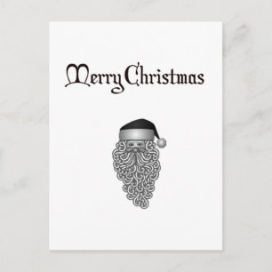 Het elegante zwart-witte briefkaart van de