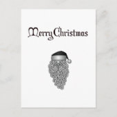 Het elegante zwart-witte briefkaart van de (Voorkant)