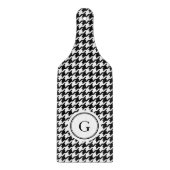 Het elegante zwarte witte monogram van het snijplank (Voorkant)