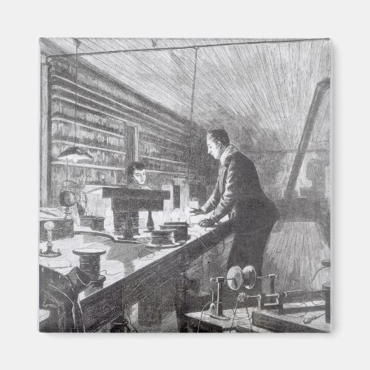 Het elektrische licht magneet (Voorkant)
