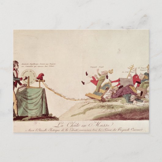 Het elektrische park van de vrijheid" briefkaart (Voorkant)