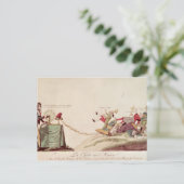 Het elektrische park van de vrijheid" briefkaart (Staand voorkant)