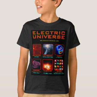 Het elektrische universum t-shirt