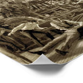 Het elektronicarestauranttheater poster (Hoek)