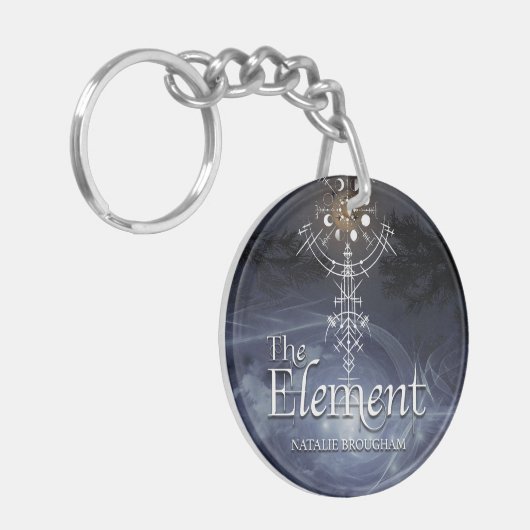Het Element Acrylic Sleutelhanger (Voorkant Links)