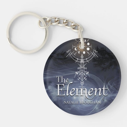Het Element Acrylic Sleutelhanger (Voorkant)