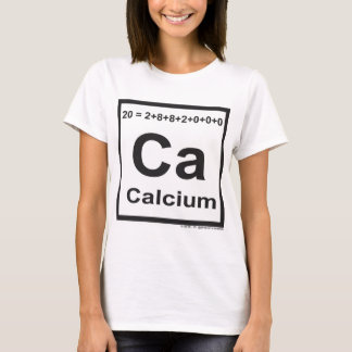 Het element calcium t-shirt