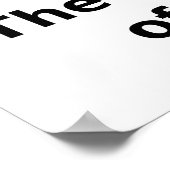 Het element ironisch poster (Hoek)