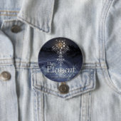 Het Element  Ronde Button 7,6 Cm (In situ)