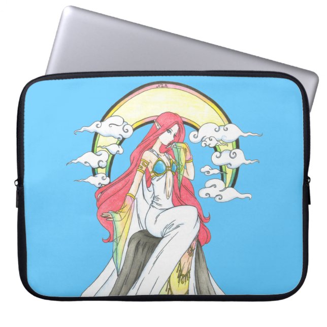 Het Element van Air Laptophoes Laptop Sleeve (Voorkant)