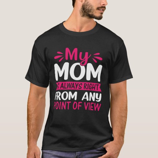Het element van het leven is moeder 118 t-shirt (Voorkant)