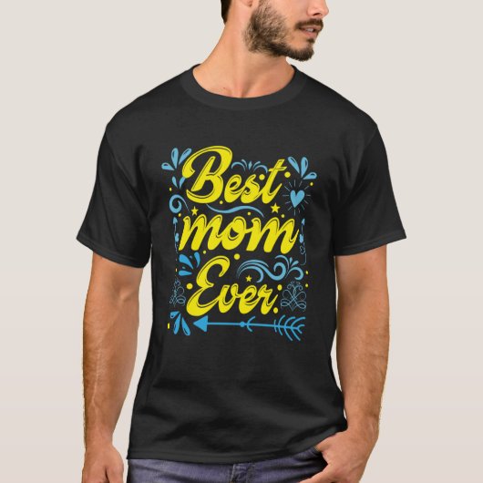 Het element van het leven is moeder 284 t-shirt (Voorkant)