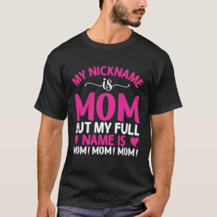 Het element van het leven is moeder 45 t-shirt